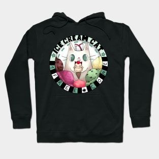 Icecream Cat - 1 Free Cone Hoodie